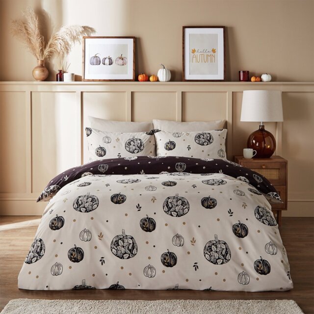 Silentnight Supersoft Mono Pumpkin Bedding Set - Single