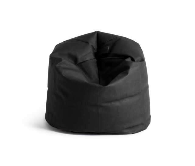 Kaikoo Faux Leather Bean Bag - Black - image 1