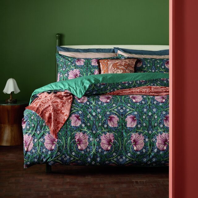 Habitat x Morris & Co. Cotton Pimpernel Bedding Set - King - image 1