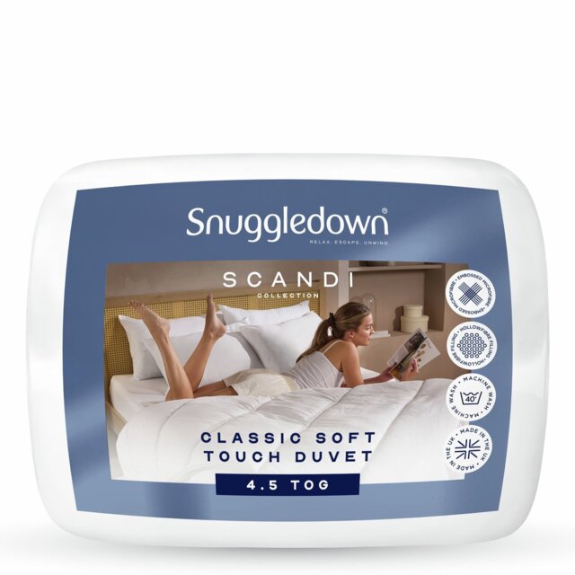 Snuggledown Scandi Classic 4.5 Tog Duvet - Single - image 1
