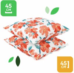 Streetwize Garden Floral Outdoor Chair Cushions - Pack of 2 - thumbnail 2