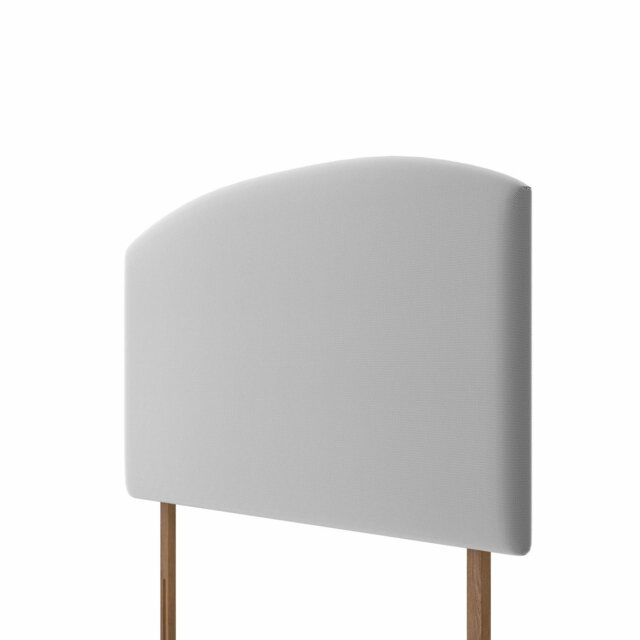 Silentnight Selene Fabric Single Headboard - Light Grey - image 1