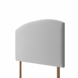 Silentnight Selene Fabric Single Headboard - Light Grey - thumbnail 1