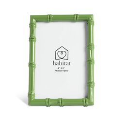 """Habitat Bamboo Effect Green Picture Frame - 4x6""""""" - thumbnail 2