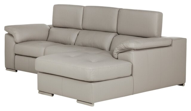 Argos Home Valencia Right Hand Corner Chaise Sofa - Grey - image 1