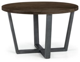 Julian Bowen Brooklyn 4 Seater Dining Table - Dark Oak - thumbnail 2