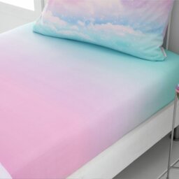 Catherine Lansfield Ombre Kids Fitted Sheet - Double