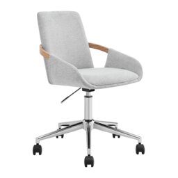 Koble Thea Fabric Office Chair - Grey - thumbnail 1