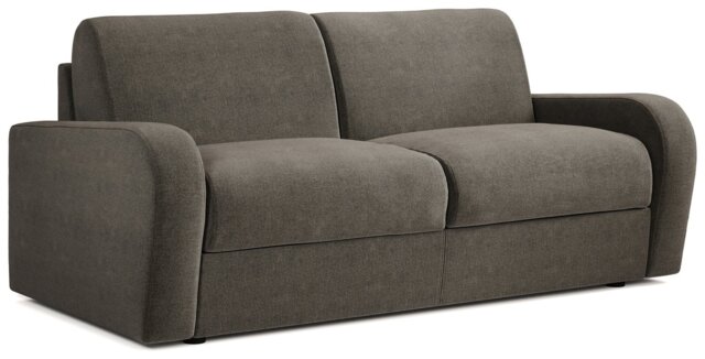 Jay-Be Deco Fabric 3 Seater Sofa Bed - Pewter - image 1