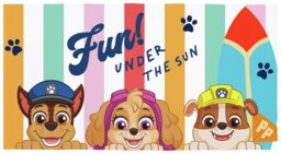 Paw Patrol Beach Towel - Multicoloured - 140X70cm