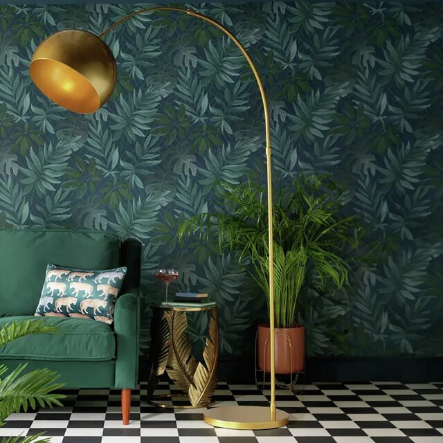 Habitat Wilderness Large Arc Floor Lamp - image 1