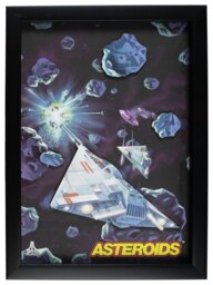 Official Atari 3D Asteroids Collection Wall Art - thumbnail 1