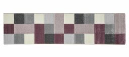 Think Rugs Brooklyn Geometric Purple Runner - 60x230cm - thumbnail 2
