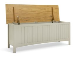 Habitat Bournemouth Storage Bench - Beige - thumbnail 1