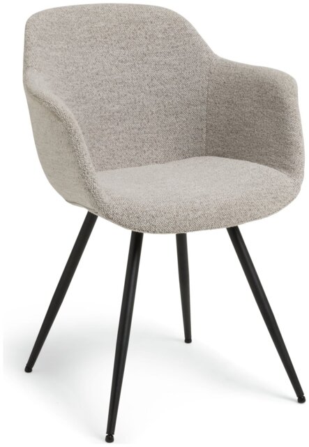 Habitat Noella Fabric Dining Chair - Natural - image 1