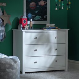 Habitat Brooklyn 4 Drawer Chest - White