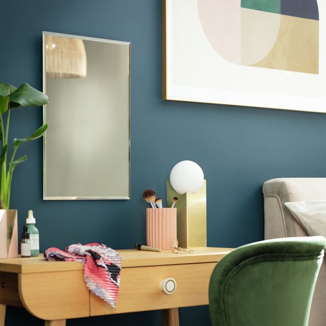 Argos Home Frameless Wall Mirror - 45X30cm - image 1