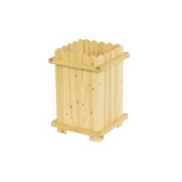 McGregor Scalloped Edge Wooden Planter