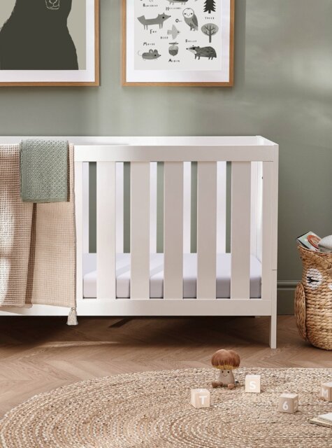 Silver Cross Bromley Nursery Cot Bed - White - image 1