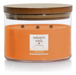 Nature's Wick Multiwick Candle - Orange Papaya - thumbnail 1