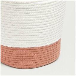 Great Little Trading Company Rope Storage Basket -Terracotta - thumbnail 2