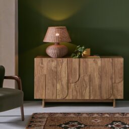 Habitat Yassica 3 Door Sideboard - Natural - thumbnail 1