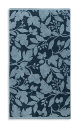 Habitat Foliage Bath Towel - Navy - thumbnail 2