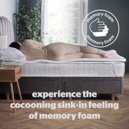 Silentnight 2.5cm Mattress Topper - Double - thumbnail 2
