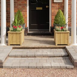 Rowlinson Heritage Square Planter - Pack of 2 - thumbnail 1