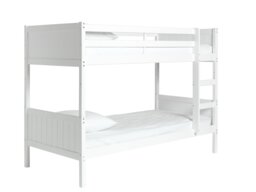 Habitat Detachable Bunk Bed and 2 Kids Mattresses - White - thumbnail 2
