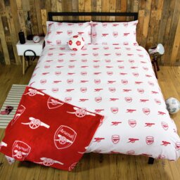 Arsenal FC Football Red Kids Bedding Set - Double - thumbnail 2