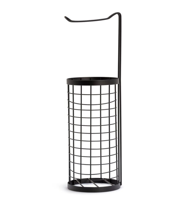 Argos Home Toilet Roll Holder Holder - Matt Black - image 1