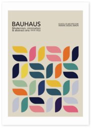 East End Prints Bauhaus Petals Art Print - A3 - thumbnail 2