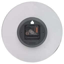 Argos Home Round Glass Wall Clock - Black - thumbnail 2