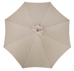 Habitat 2.7m Water Repellent Garden Parasol - Cream - thumbnail 2