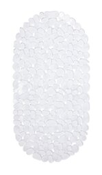 Argos Home PVC Pebbles Bath Mat - Clear - thumbnail 1