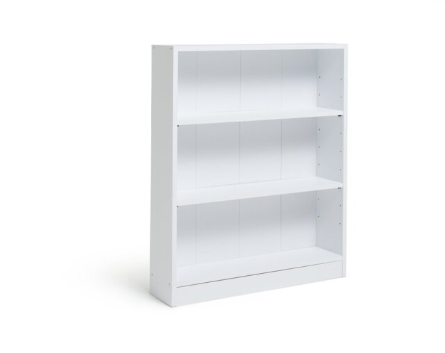 Argos Home Apley Short Bookcase - White - image 1