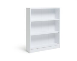 Argos Home Apley Short Bookcase - White - thumbnail 1