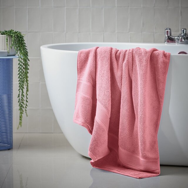 Habitat Supersoft Bath Sheet - Rose - image 1