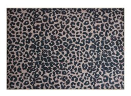 Argos Home Leopard Black Flatweave Rug - 160x230cm - thumbnail 1