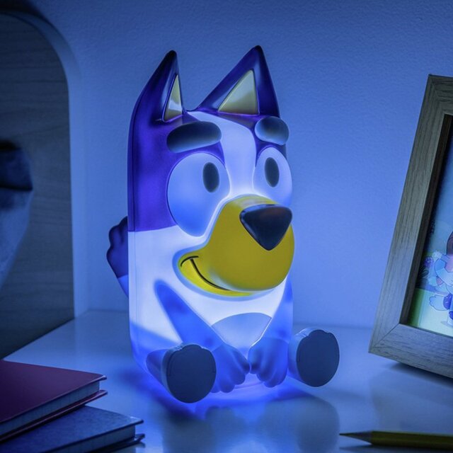Bluey Night Light with Sound - Lilac - image 1