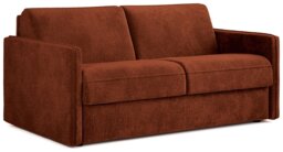 Jay-Be Slim Fabric 3 Seater Sofa Bed - Orange - thumbnail 1