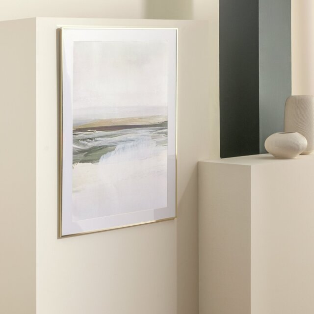 Argos Home Gold Aluminium Picture Frame - 60x80cm - image 1