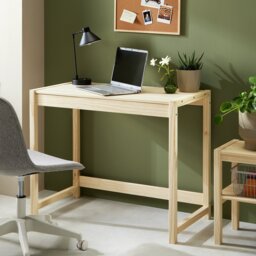 Argos Home Karee Office Desk - Pine - thumbnail 2