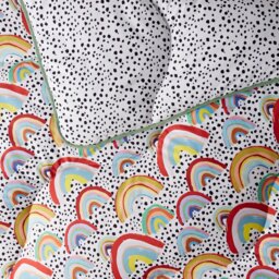 Night Lark Eleanor Bowmer Rainbow 10.5 Tog Duvet Set- Single - thumbnail 2