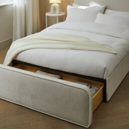 Habitat Ruxley Superking End Drawer Storage Bed - Natural - thumbnail 2