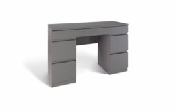 Argos Home Jenson 5 Drawer Dressing Table Desk - Grey Gloss