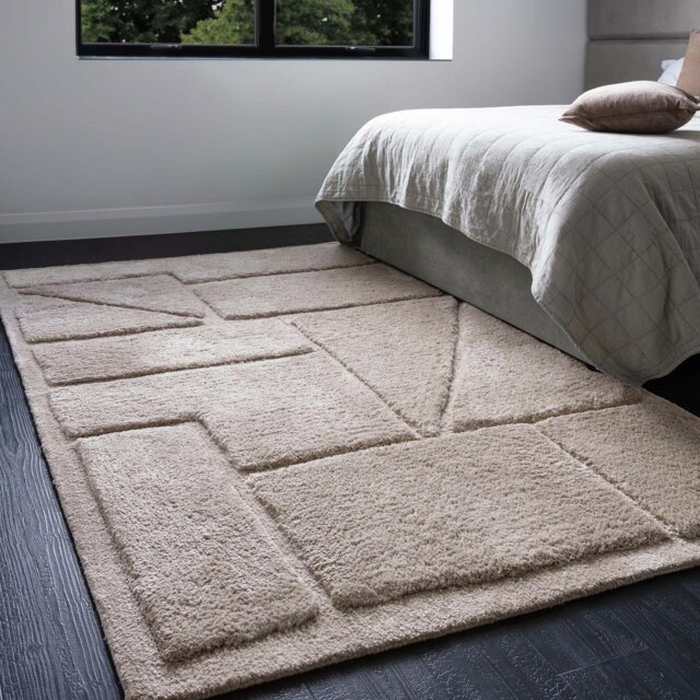 Asiatic Horizon Sand Cut Pile Rug - 160x230cm