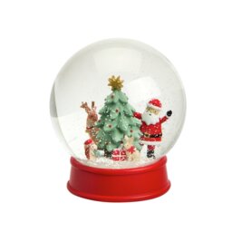 Argos Home Santa and Friends Snowglobe Christmas Decoration - thumbnail 2
