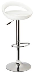 Argos Home Ottawa White Bar Stool - thumbnail 1